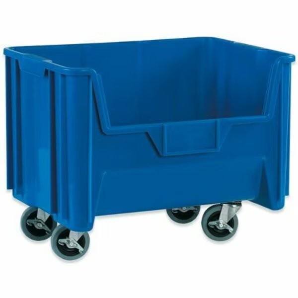 19-7/8 x 15 1/4 x 12 7/16'' Blue Mobile Giant Stackable, 3PK, Bsc Preferred, Mfr#: BING120